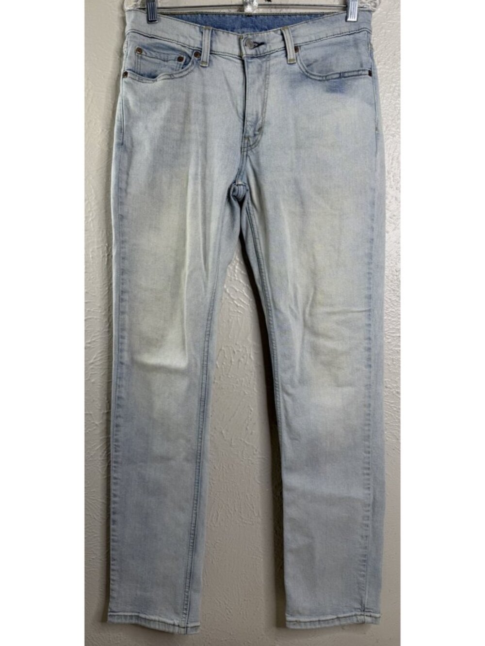 Levis 511 Jeans Mens 32x32 (Actual 31x30) Light Wash Slim Stretch Flex Eco GUC